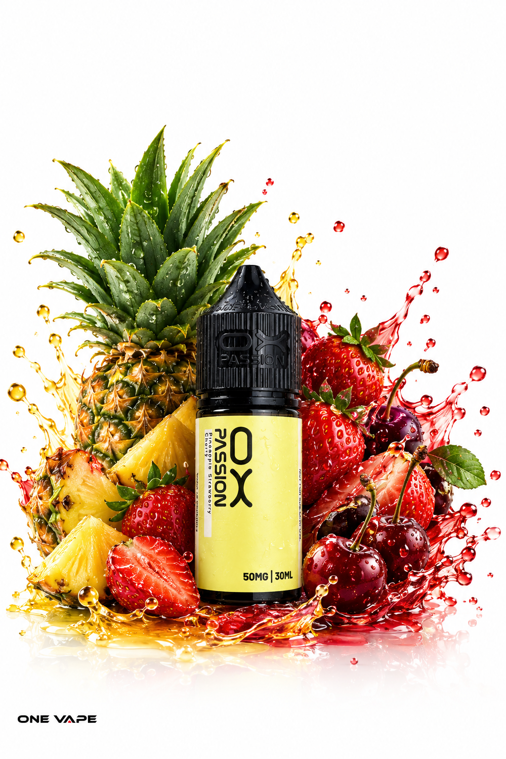 سالت اکسوا اناناس توت فرنگی گیلاس